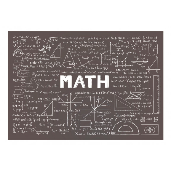 Fototapet mathematical handbook