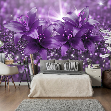 Fototapet Masterpiece Of Purple-01