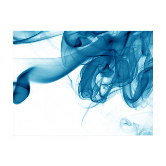 Fototapet blue smoke