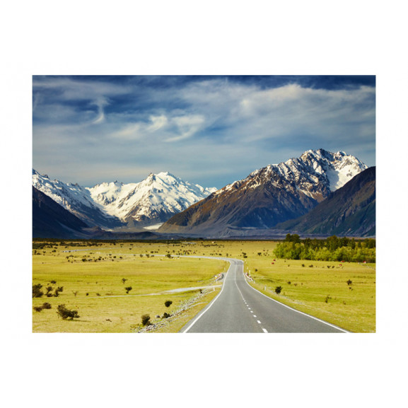 Fototapet southern alps, new zealand