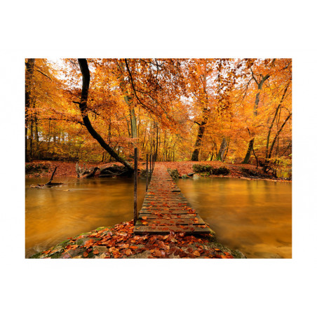 Fototapet Autumn Bridge-01