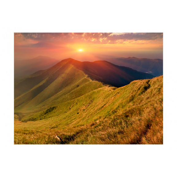 Fototapet beautiful autumn landscape, carpathians