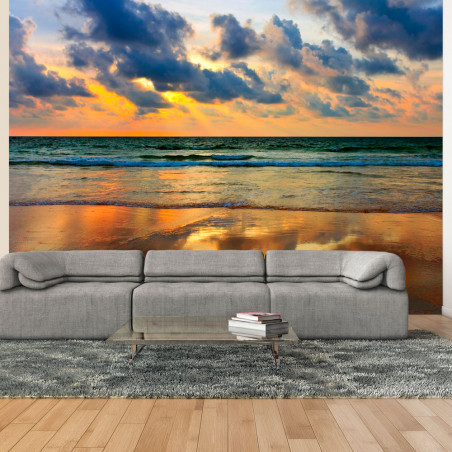 Fototapet Colorful Sunset Over The Sea-01