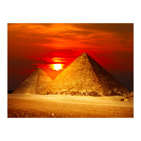 Fototapet The Giza Necropolis Sunset-01