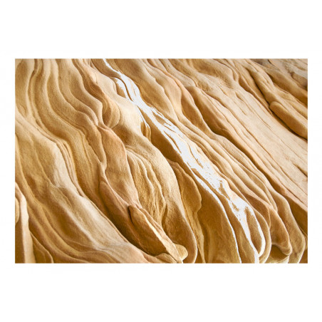 Fototapet Wavy Sandstone Forms-01