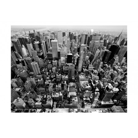 Fototapet Usa, New York: Black And White-01