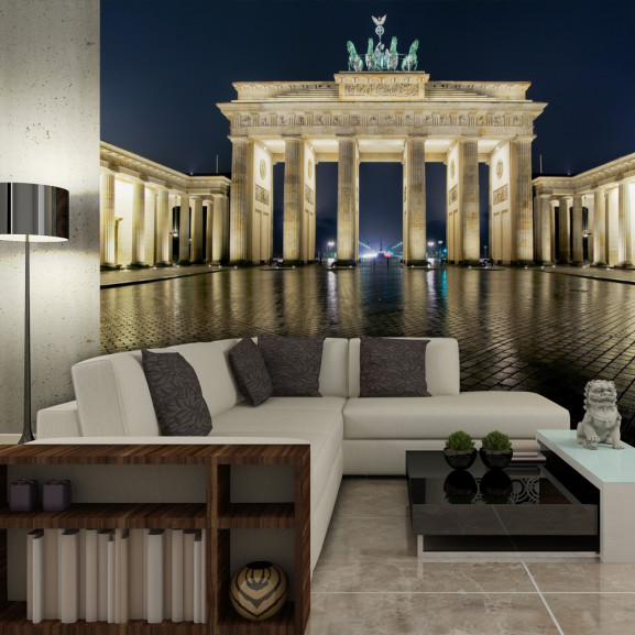 Fototapet Brandenburg Gate At Night