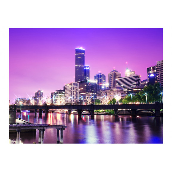 Fototapet yarra river melbourne