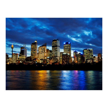 Fototapet Evening Clouds Over Sydney-01