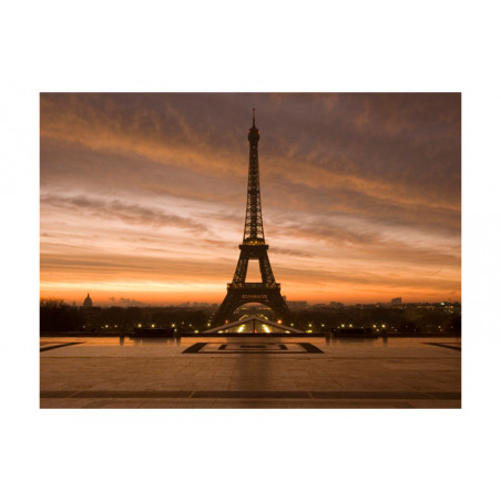 Fototapet Eiffel Tower At Dawn-01