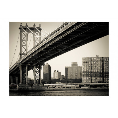 Fototapet Manhattan Bridge, New York-01