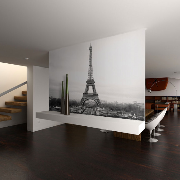 Fototapet Paris: Black And White Photography