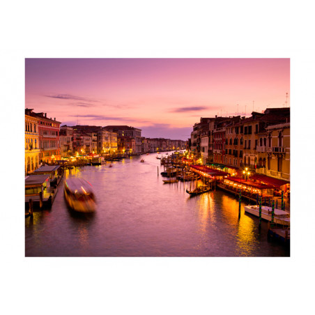 Fototapet City Of Lovers, Venice By Night-01
