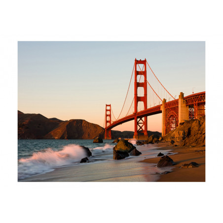Fototapet Golden Gate Bridge Sunset, San Francisco-01