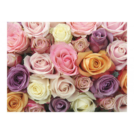 Fototapet Pastel Roses-01