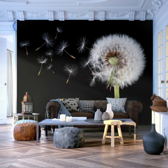 Fototapet Wind And Dandelion