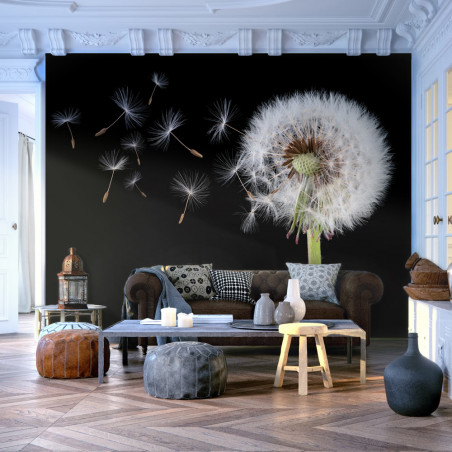 Fototapet Wind And Dandelion-01