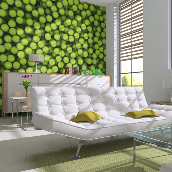 Fototapet Tennis Balls Background