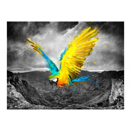 Fototapet Exotic Parrot-01