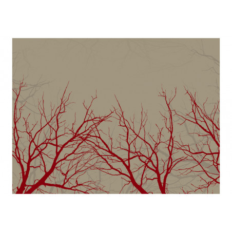 Fototapet Red-Hot Branches-01
