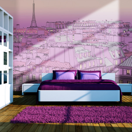 Fototapet Friday Evening In Paris-01