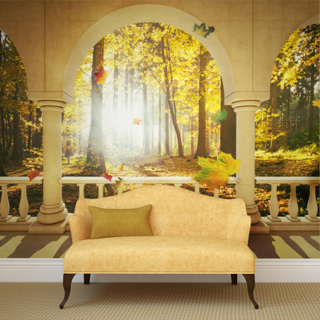 Fototapet Dream About Autumnal Forest-01