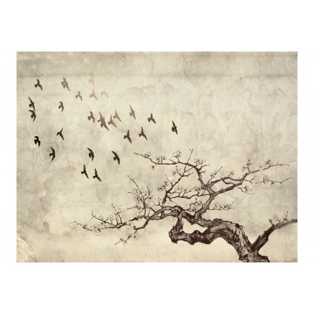 Fototapet Flock Of Birds-01