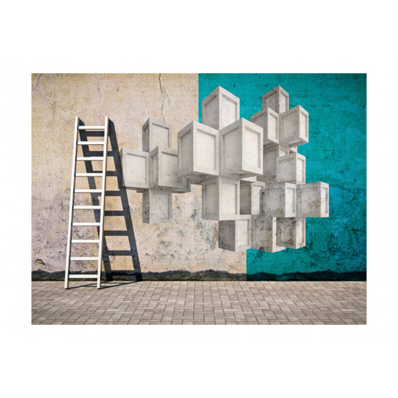 Fototapet concrete blocks