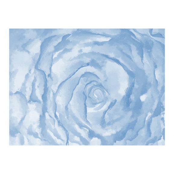Fototapet rose (blue)