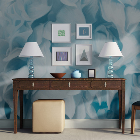 Fototapet Azalea (Blue)