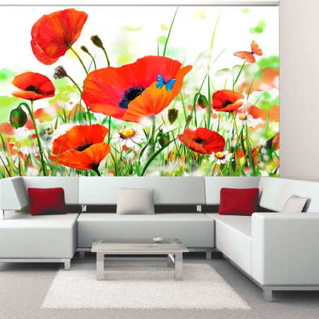 Fototapet Country Poppies-01