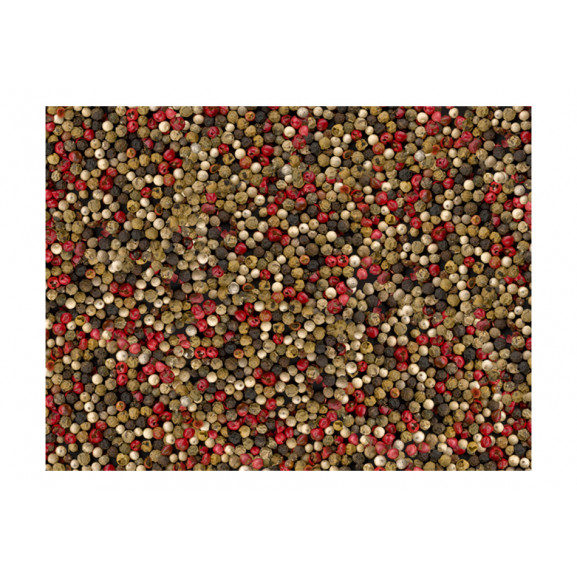 Fototapet mosaic of colored pepper