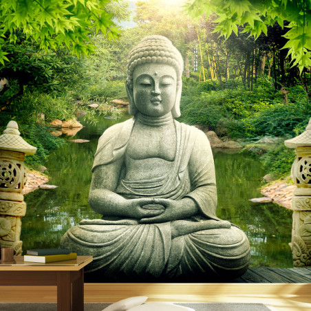 Fototapet Buddha's garden-01