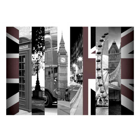 Fototapet London Symbols-01