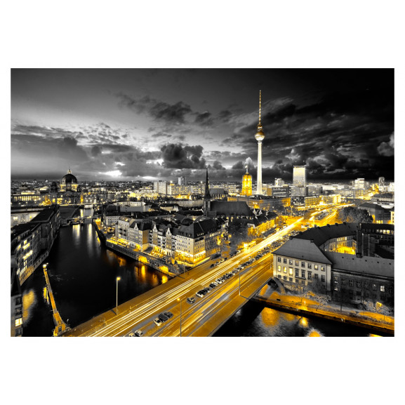 Fototapet berlin at night