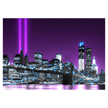 Fototapet Luminous Manhattan-01