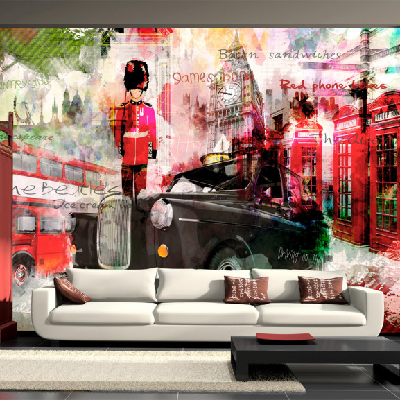 Fototapet Streets Of London