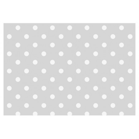 Fototapet Cheerful Polka Dots-01