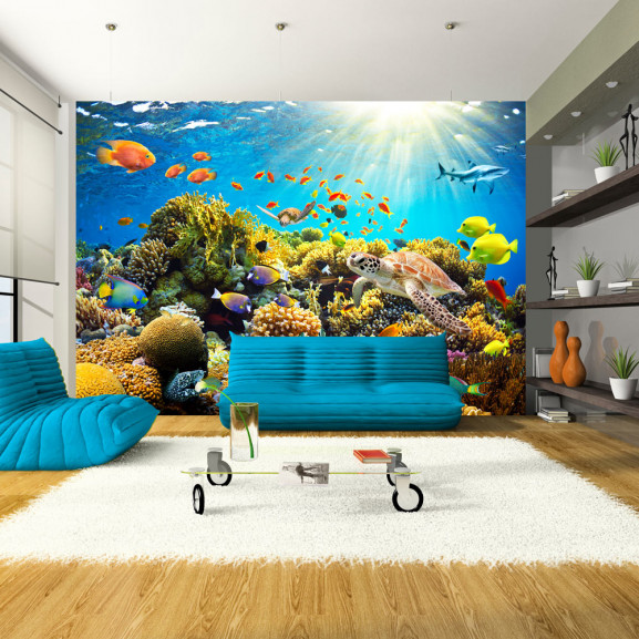 Fototapet Underwater Land