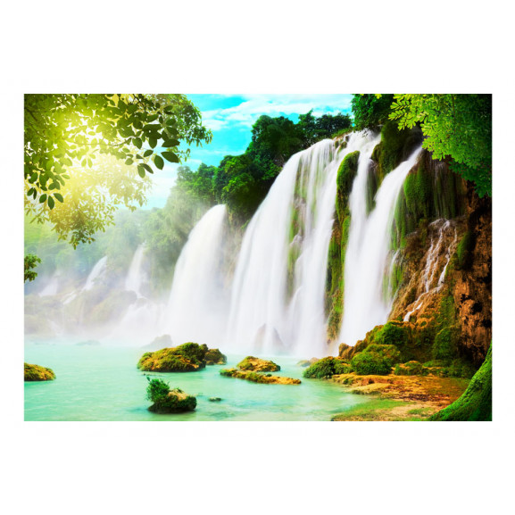 Fototapet The Beauty Of Nature: Waterfall