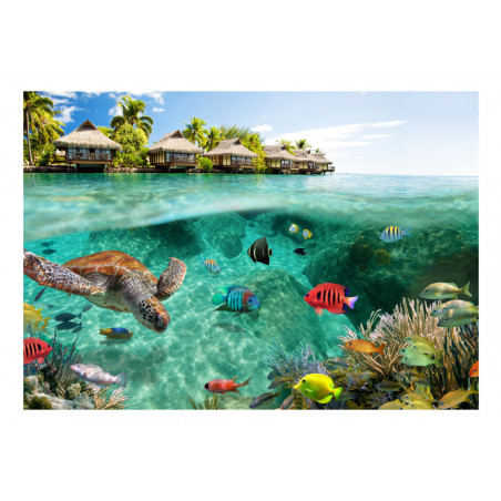 Fototapet Under The Surface Of Water-01