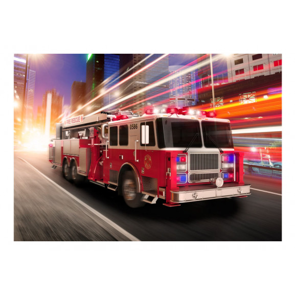 Fototapet fire truck