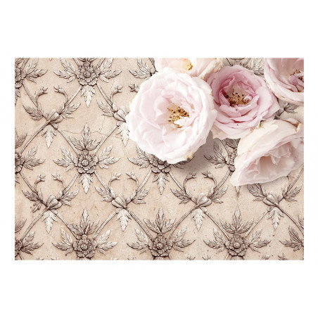 Fototapet Romantic Beige-01
