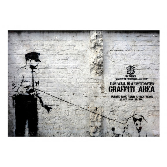 Poza Fototapet Banksy Graffiti Area