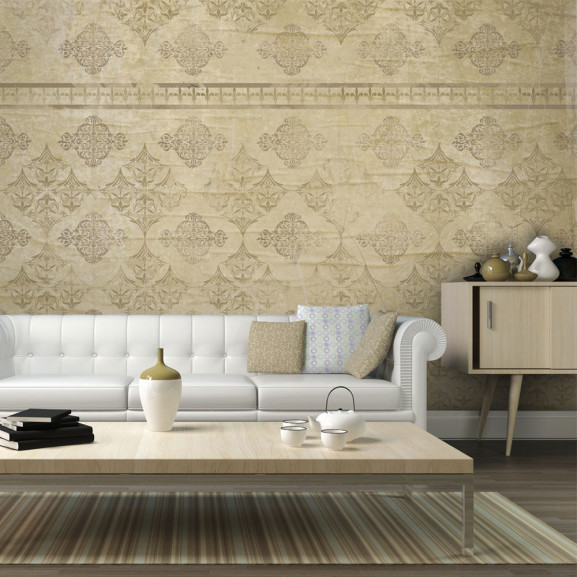 Fototapet Faded Baroque Wallpaper