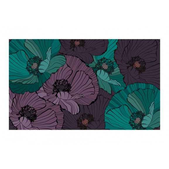 Fototapet flowerbed