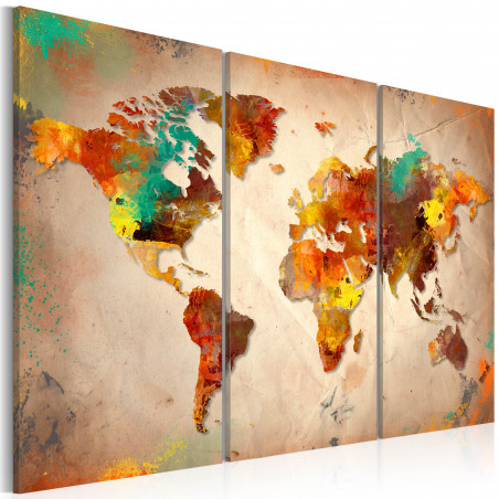 Tablou Painted World Triptych-01