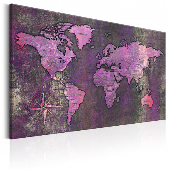 Tablou Amethyst Map