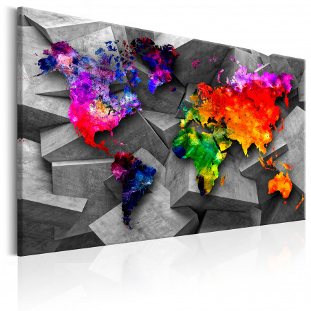 Tablou Cubic World-01