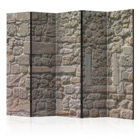 Paravan Stone Temple Ii [Room Dividers] 225 cm x 172 cm-01